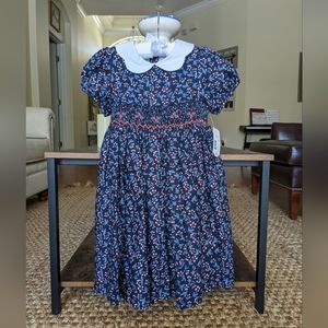 Edgehill Collection smocked girls dress